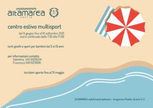 Campo estivo Multisport @ Stabilimento Altamarea